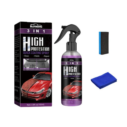 Revêtement Protecteur Pour Voiture Spray 3 en 1