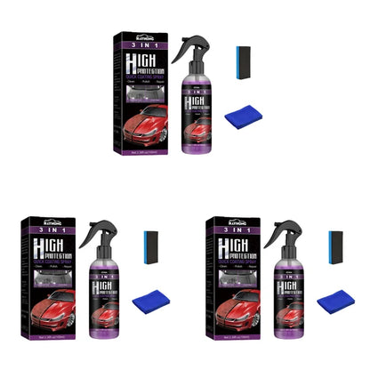 Revêtement Protecteur Pour Voiture Spray 3 en 1