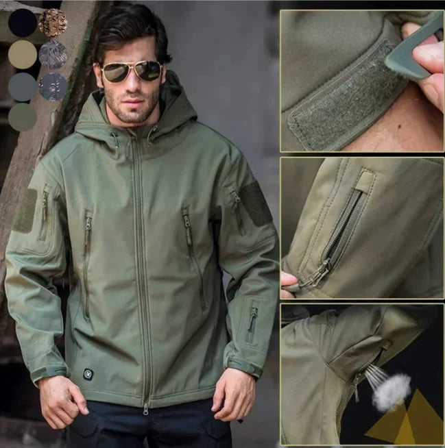 Veste Militaire Imperméable Shark