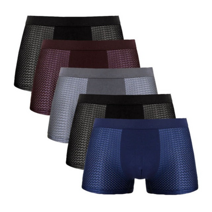 Nouveaux Boxer Fibre Bambou (3 Boxers + 2 Gratuits)